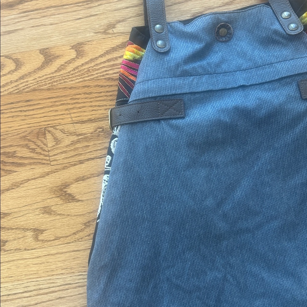 Anthropologie Embroidered Black and Multicolor Bag - Picture 10 of 16